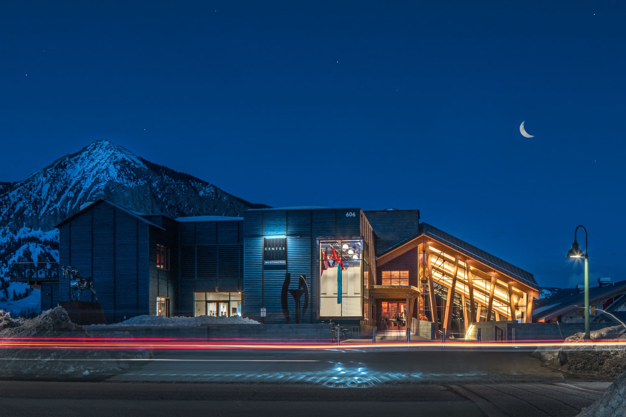 staff board Center for the Arts Crested Butte