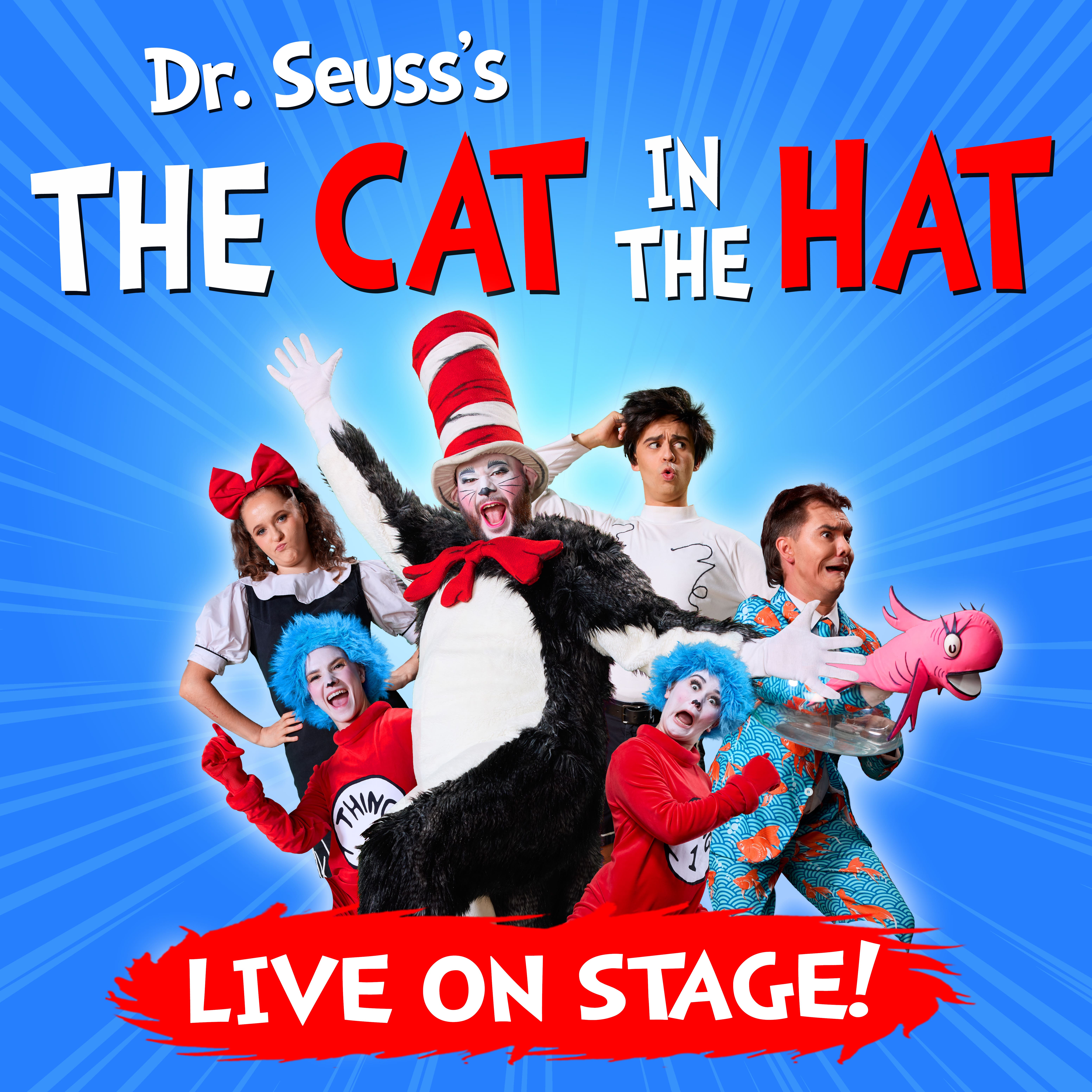 Dr. Seuss’s the Cat in the Hat – Live on Stage! Graphic