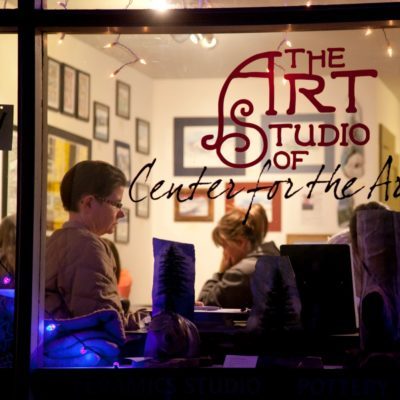 Art Studio Crested Butte Center For The Arts, drawing ar the Art Studio Tuesday, Feb. 19, 2013, Crested Butte, Colorado. (Photo/Nathan Bilow)
